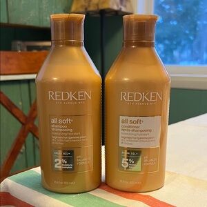 Redken All Soft Shampoo and Conditioner Set NEW